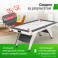 Игровой стол UNIX Line Аэрохоккей (214х112 cм) White - 5